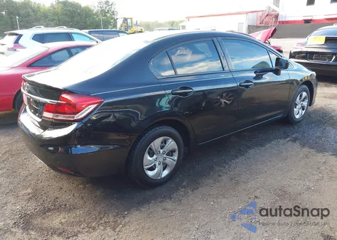 2014 Honda Civic Lx из США, поврежденный, VIN 19XFB2F55EE263019